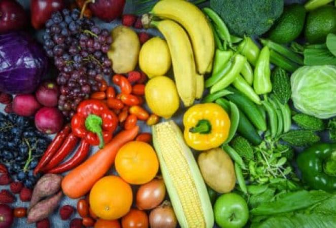 vegetales y frutas